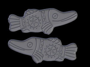 gingerbread shape 3D Принт Модель