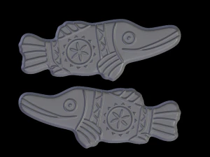 gingerbread shape 3D Print Model