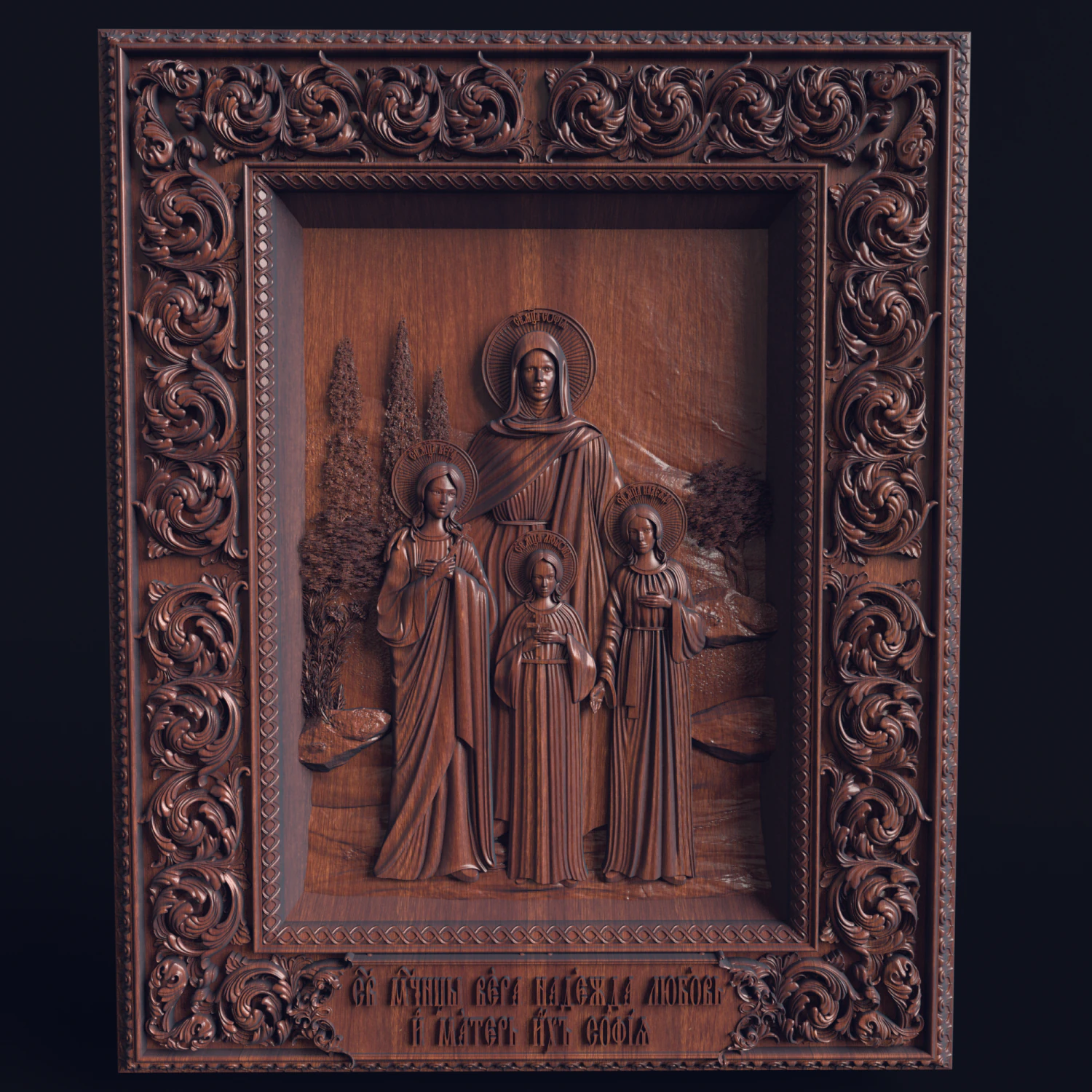 relief 3D Print Model .c4d .max .obj .3ds .fbx .stl .blend 
