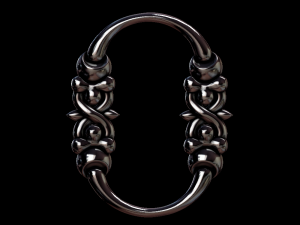 3d armenian font 3Dプリントモデル