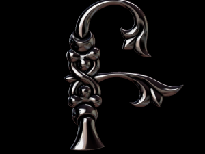 3d armenian font Model Cetak 3D