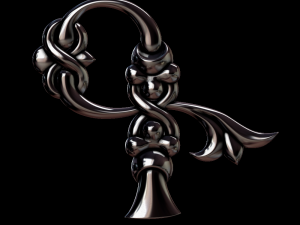 3d armenian font 3D-printmodel