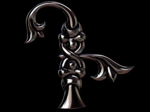 3Dアルメニア語フォント 3Dプリントモデル