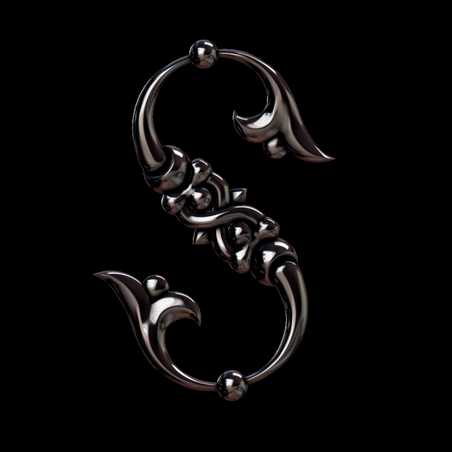 3d armenian font Modelo de impresión 3D .c4d .max .obj .3ds .fbx .stl .blend 