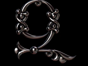 Font Armenia 3d Model Cetak 3D