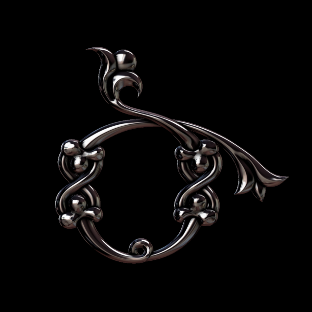 3d armenian font 3D-Druckmodell .c4d .max .obj .3ds .fbx .stl .blend 