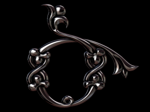3d armenian font 3Dプリントモデル