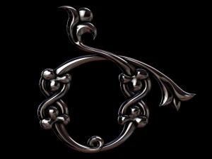 3d armenian font 3D Print Model