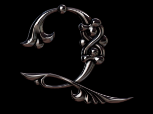 3d armenian font 3Dプリントモデル