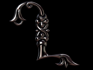 3d armenian font 3D Print Model
