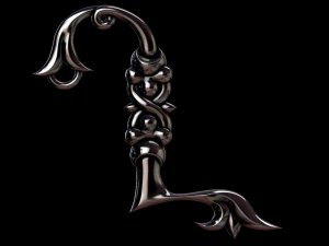 3d 亚美尼亚字体 3D 打印模型