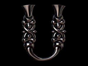 3d armenian font 3D Print Model