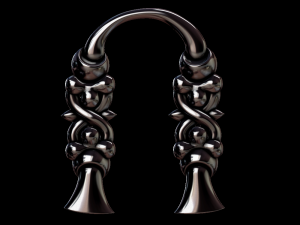 3d armenian font Modelo de Impressão 3D