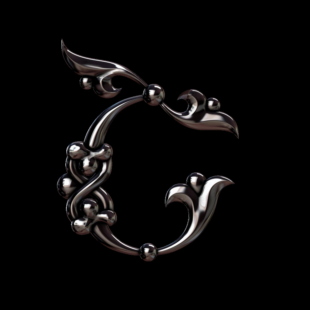 3d armenian font 3D Print Model .c4d .max .obj .3ds .fbx .stl .blend 