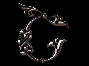 fonte 3d armênia Modelo de Impressão 3D