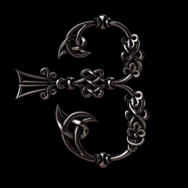3d armenian font 3D Print Model .c4d .max .obj .3ds .fbx .stl .blend