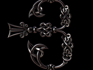 3d armenian font 3D 프린트 모델