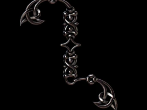 3D-Armeense lettertype 3D printmodel