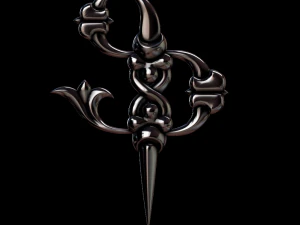 3Dアルメニア語フォント 3Dプリントモデル