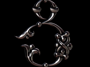 3d armenian font 3D Baskı Modeli