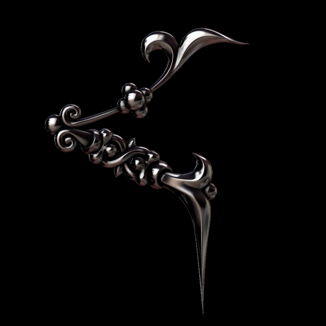 3d armenian font 3D 프린트 모델 .c4d .max .obj .3ds .fbx .stl .blend 