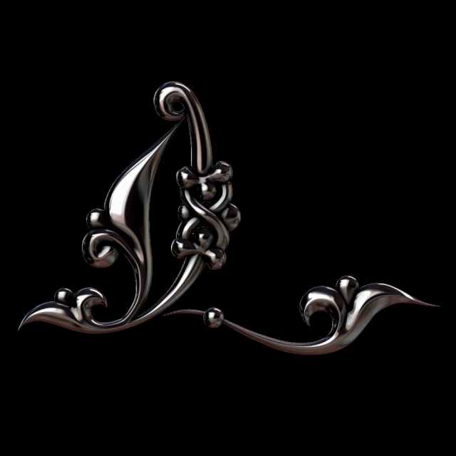 3d armenian font 3D Baskı Modeli .c4d .max .obj .3ds .fbx .stl .blend 