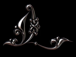 Czcionka ormiańska 3D Model do druku 3D