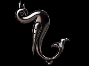 3डी अर्मेनियाई फ़ॉन्ट 3D प्रिंट मॉडल