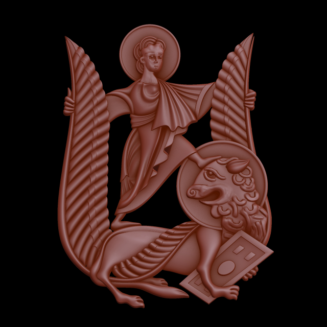 3d armenian font Model do druku 3D .c4d .max .obj .3ds .fbx .stl .blend 
