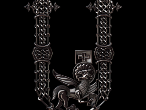 3d armenian font 3D Print Model