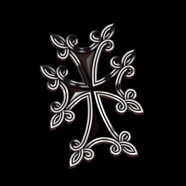 3d armenian font 3D Baskı Modeli .c4d .max .obj .3ds .fbx .stl .blend 