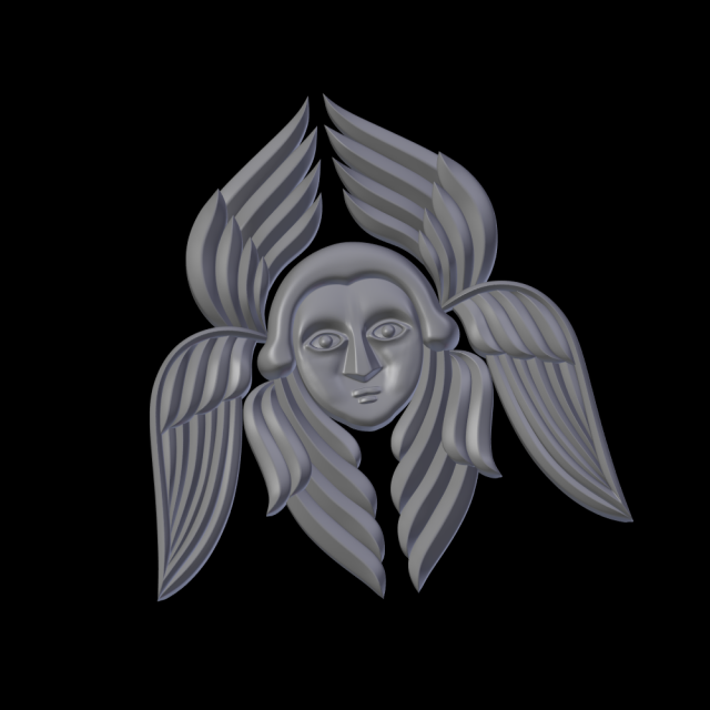 relief 3D प्रिंट मॉडल .c4d .max .obj .3ds .fbx .stl .blend 