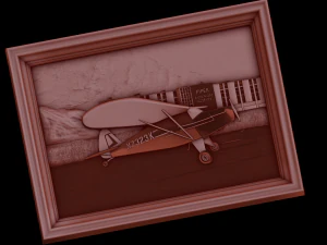 alívio Modelo de Impressão 3D