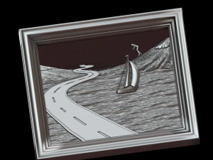 안도 3D 프린트 모델