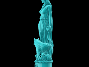 the slavic goddess is alive 3D 打印模型