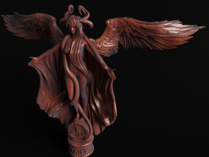 the statuette of lilith Model do druku 3D