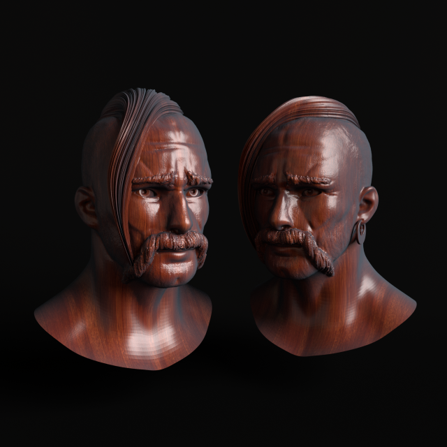 relief 3D 打印模型 .c4d .max .obj .3ds .fbx .stl .blend 
