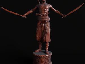 alívio Modelo de Impressão 3D