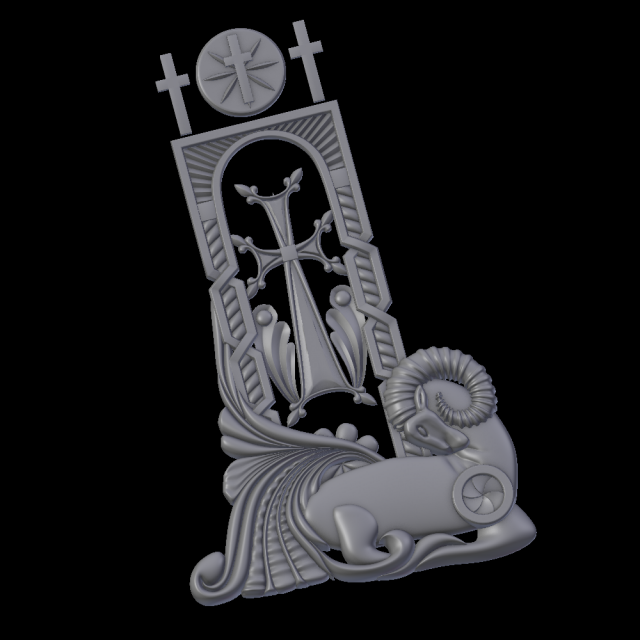relief 3D 프린트 모델 .c4d .max .obj .3ds .fbx .stl .blend 