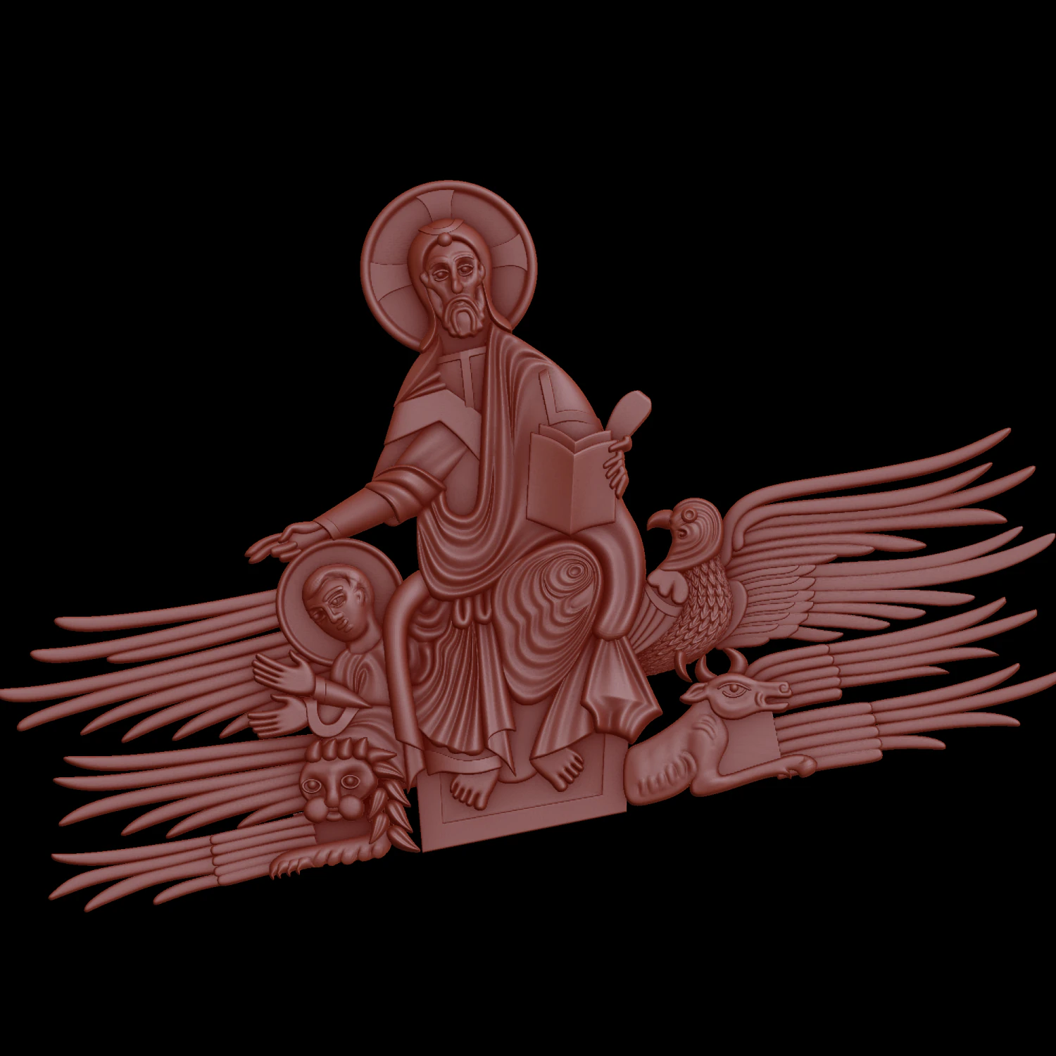 relief 3D Print Model .c4d .max .obj .3ds .fbx .stl .blend 