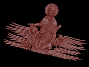 relief 3Dプリントモデル