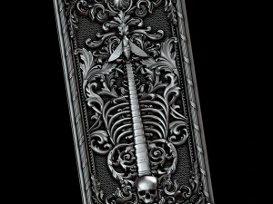 안도 3D 프린트 모델