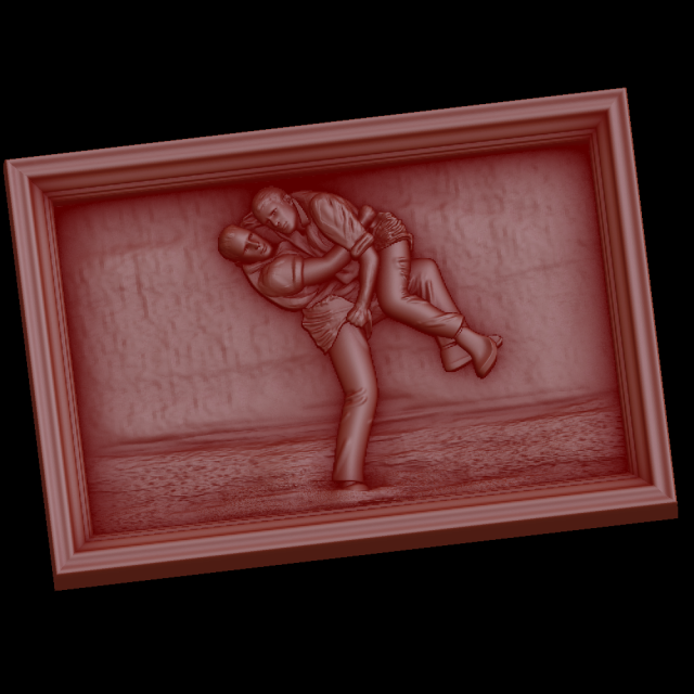 relief Model Cetak 3D .c4d .max .obj .3ds .fbx .stl .blend 