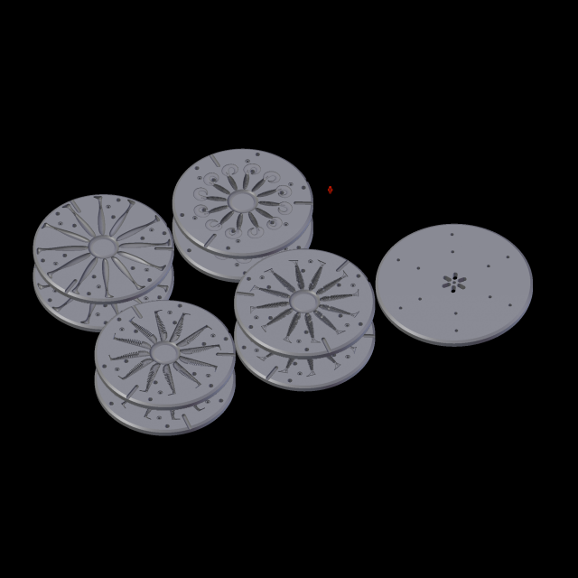 relief 3D Baskı Modeli .c4d .max .obj .3ds .fbx .stl .blend