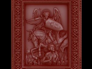 relief Model Cetak 3D