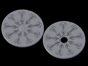 relief 3D-Druckmodell