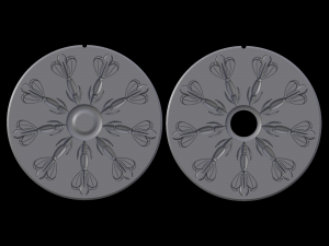 relief 3D-Druckmodell