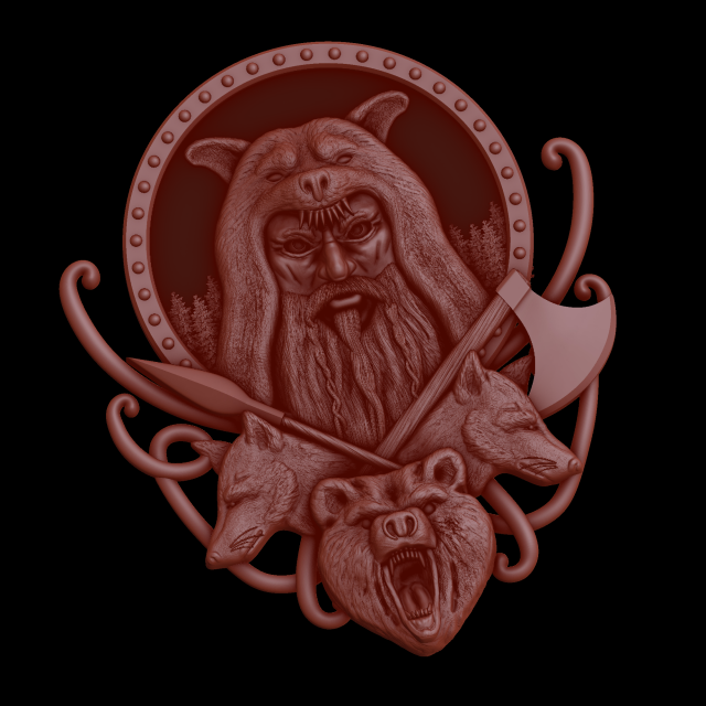 relief 3Dプリントモデル .c4d .max .obj .3ds .fbx .stl .blend 