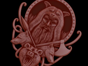 relief 3D Print Model