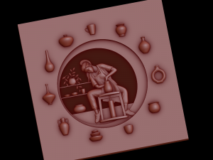 relief 3D Print Model